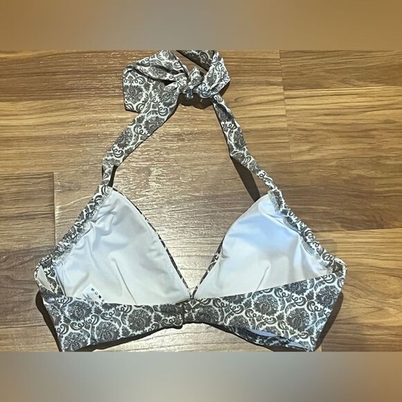 Bikini swim top Lands End size 8 boho print - Picture 2 of 5